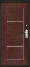 Дверь Форпост 128 Графит  Венге 